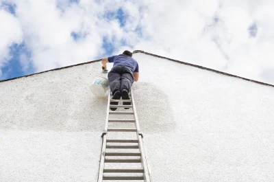 Peinture extérieure à Porte du Ried — façades et ravalement
